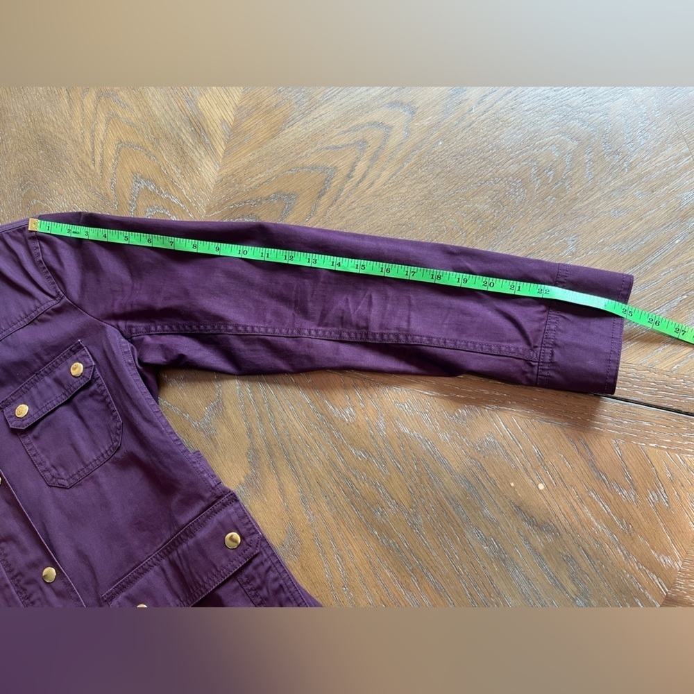J Crew Relaxed Boyfriend Field Jacket Size M - Picture 6 of 9